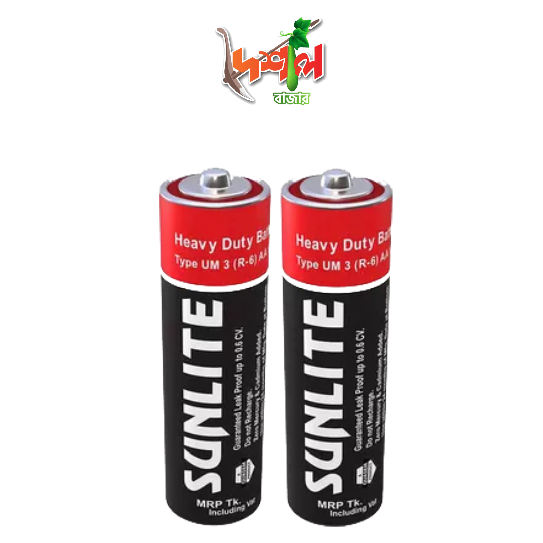 Sunlite Heavy Duty AA Battery 2 pcs