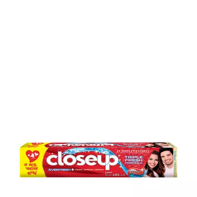 Closeup Toothpaste Red Hot 145 gm ক্লোজআপ টুথপেস্ট