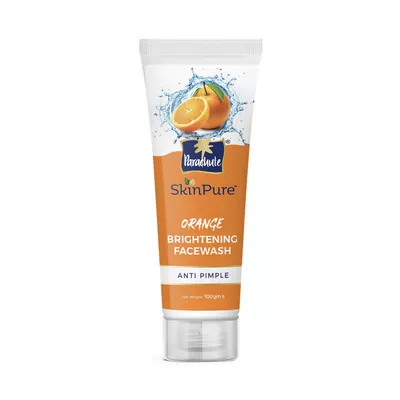 Parachute SkinPure Orange Brightening Face Wash Anti Pimple 100 gm ফ্রেশ ওয়াশ