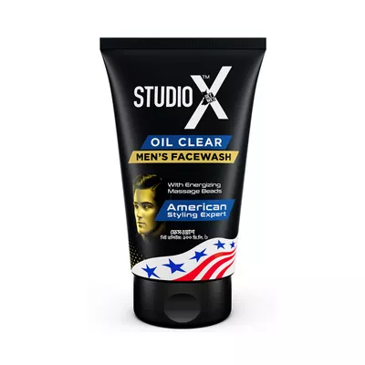 Studio X Oil Clear Men Face Wash 100 ml ফেস ওয়াশ