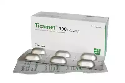 Ticamet Inhalation Capsule 50mcg+100mcg 6 capsules