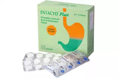 Entacyd Plus Tablet 400mg+400mg+30mg 10 tablets