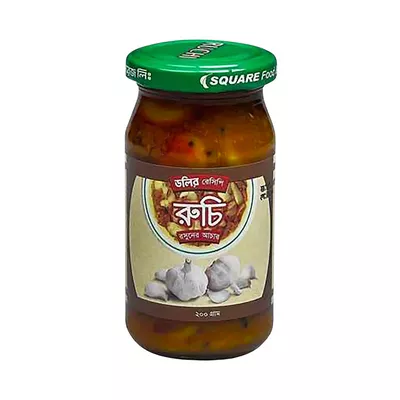 Ruchi Garlic Pickle 200 gm রসুনের আচার