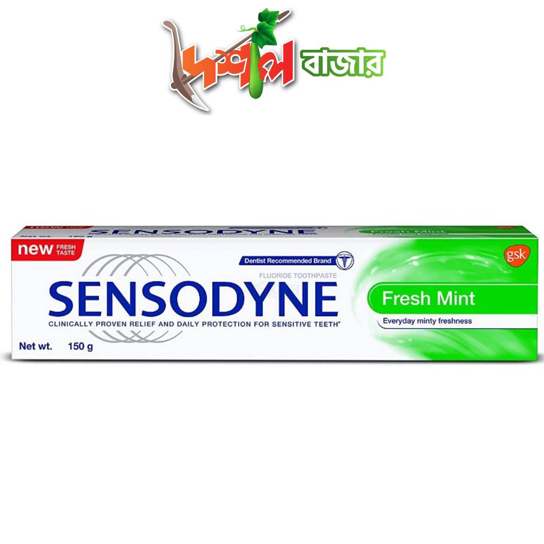 Sensodyne Toothpaste 150g Prices in Bangladesh, India, and UK | Fresh Mint & Fresh Gel Variants